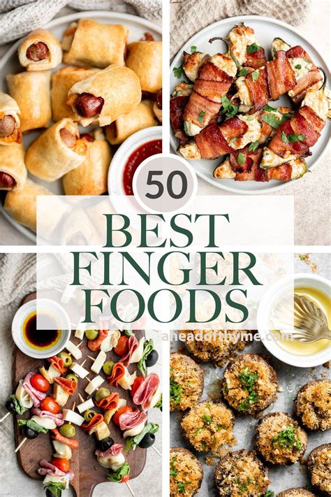 good finger foods for parties|50 easy finger foods.